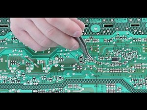 Sharp LC-32 1 Blink TV Repair How to Troubleshoot Problem Between Bad Lamps and Power Supply