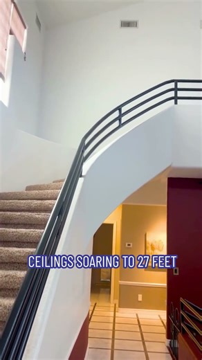 Grand Living Room with 27-Foot Ceilings | 2024 Cactus Ct, Bullhead City, AZ