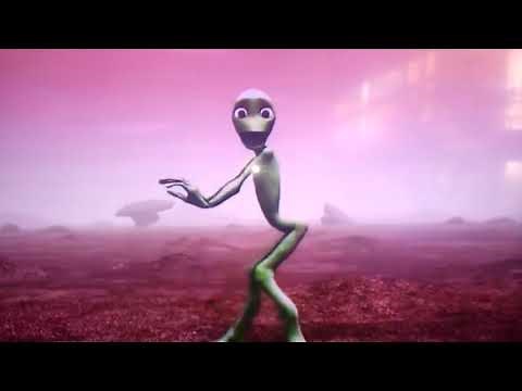 Tchococita bonhomme vert qui dance