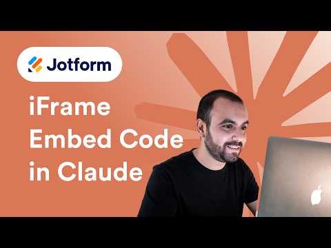 How to Create iFrame Embed Code for Forms with Claude