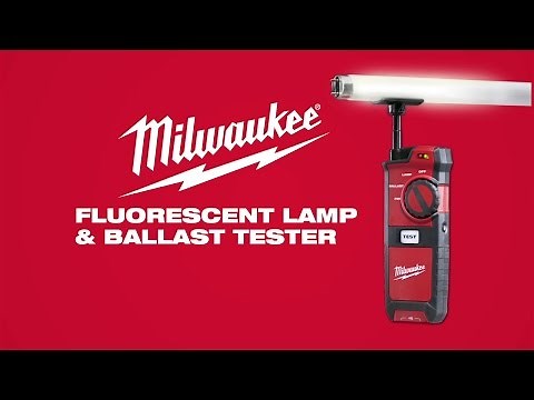 Milwaukee® Fluorescent Lamp and Ballast Tester 2210-20