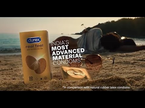Experience the sensation of natural skin with Durex Real Feel Condom