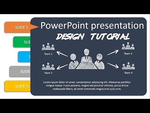 Animated PowerPoint Slide tutorial - How to make PowerPoint presentation 2021