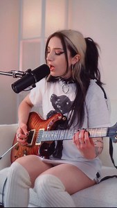 6.1K views · 3.1K reactions | i want you to stay. my full length “birds of a feather” rock cover is out now, link in biooooo ✨ #guitar #guitarist #femaleguitarist #guitarplayer #guitargirl #prsguitars #daddario #rock #neuraldsp #billieeilish #birdsofafeather | Sophie Burrell | Facebook