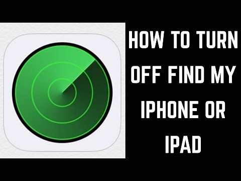 How to Turn Off Find My iPhone or iPad (2018)