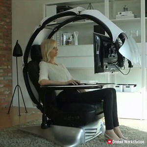 731K views · 5.8K shares | This circular frame work station combines comfort with smart design | Interesting Engineering | Facebook