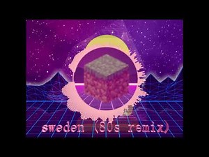 Minecraft SWEDEN (Calm 3) - 80s/synthwave remix