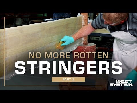 From Rot to Rock Solid Part 2: Fiberglassing a Stringer Before Installation