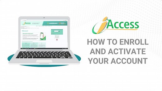 Learn how to activate your LANDBANK iAccess account with this step-by-step video and start your online banking experience today. LANDBANK iAccess is an alternative banking channel designed to provide a convenient and reliable delivery of banking transactions through the Internet. Pay bills, transfer funds, view your account balance, and many more with LANDBANK iAccess! #BankingOnTheFilipinoSpirit | Land Bank of the Philippines