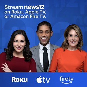 Want to stay informed and in the know anytime, anywhere? You can watch News 12 on Apple TV, Fire TV and Roku. Just download our free app on your mobile and connected devices - https://bit.ly/3M4cNA2 | News 12 Connecticut