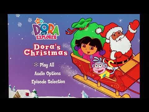 NICKELODEON DORA THE EXPLORER Dora’s Christmas DVD Menu Walkthrough 🇦🇺