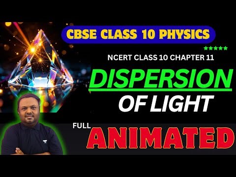 Dispersion of Light | Human Eye and Colourful World Class 10 | Prism Experiment & Spectrum Explained