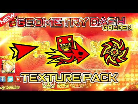 NEW OFFICIAL GOLDEN TEXTURE PACK RELEASE | 20k Sub Special! | GD 2.1