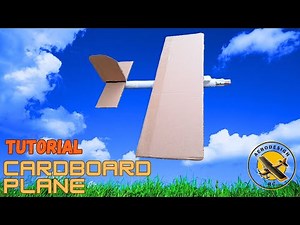 How to make aeroplane with cardboard