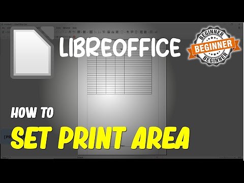 Libreoffice How To Set Print Area