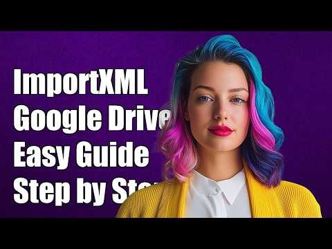 How to use importXML function with a file from Google Drive?