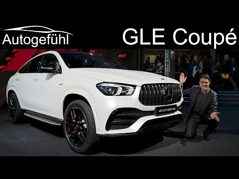 all-new Mercedes GLE Coupé REVIEW 53 AMG vs 400d Premiere Exterior Interior 2020
