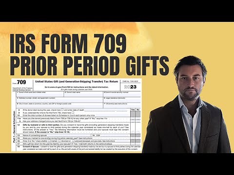 IRS Form 709 (Gift Tax Return) - Tutorial on Prior Period Gift Reconciliations