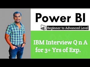 IBM Power BI Interview Questions for Experienced | Power BI Real-time