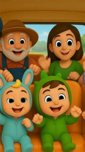 The Wheels on the Bus | Kids Song with Milo, Rex & Luna | Nursery Rhymes | Little Bunnies