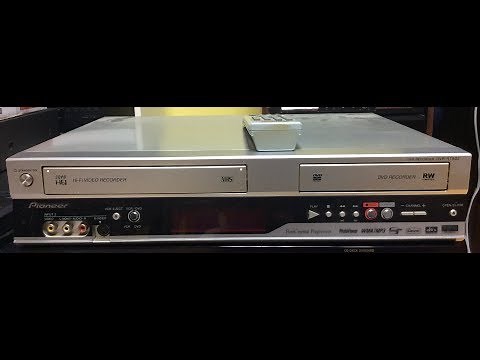Pioneer DVR-RT502 DVD recorder VCR combo