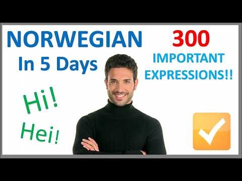 Learn Norwegian in 5 Days - Conversation for Beginners