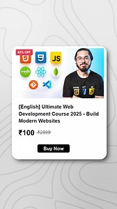 Your last chance to grab this course for ₹2899 | Code With Harry