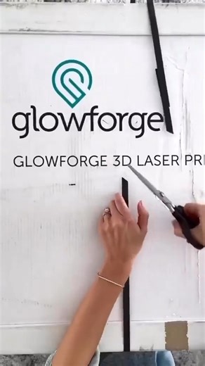 Glowforge⚡️3D Laser Cutter & Engraver on Instagram: "How was your Glowforge Unboxing day? Does it feel like yesterday? 凉 Watch Alexis unbox her Laser and create her very first print! just like magic! Share this with your bestie crafter and tell us in the comments what your first laser project was! ⚡️ ✨: @madeandtrue #unboxing #laserprojectideas #glowforgeprojects #laserengraving #lasercuting #satisfying"