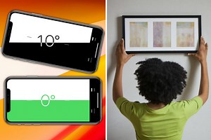 Your iPhone has genius trick to make sure you hang pictures straight