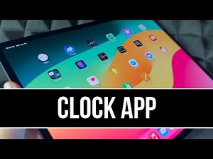 How to Use the Clock App on iPad Pro 13"
