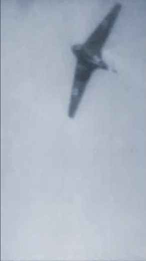 RARE Messerschmitt Me 163 Komet Shot Down by a P-38 over Germany #ww2 #airforce #military