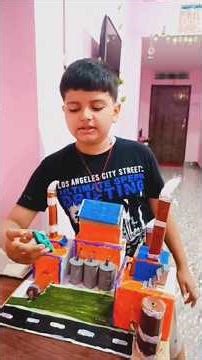 Air Pollution Model #Explanation #science curiosity #shorts