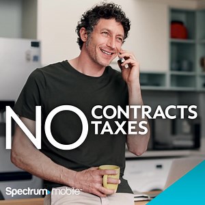 With Spectrum Mobile, what you see is what you get – no added taxes, no hidden fees, no contracts. | Spectrum