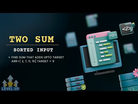 Two Sum II - Sorted Array | Two Pointer Technique | LeetCode