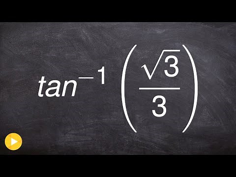 Evaluate the Inverse of Tangent