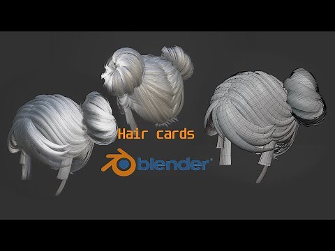 Hair cards (Blender)