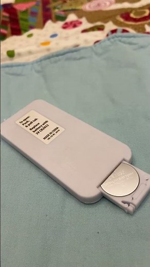 How to change the battery for the Sterno candles remote control.