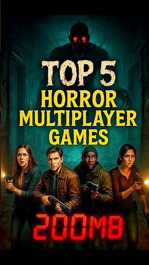 5 Best Horror Multiplayer Games Under 200MB! 👻🔥