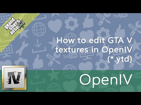 How to edit GTA V textures in OpenIV (.ytd)