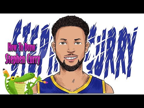 How to draw Stephen Curry | NBA player