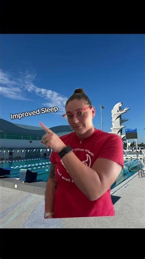 Swimming = workout + spa day