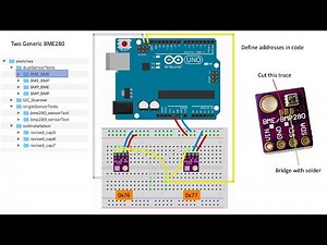 Using BME280 and BMP280 Breakouts with Adafruit Sensor Libraries