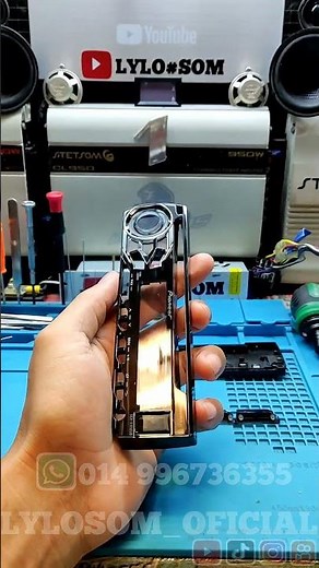 restauração rádio pioneer X1850UB parte 2 #lylosom #pioneer #shorts