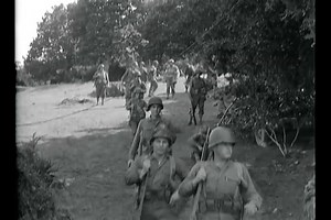 38th Regimental Combat Team - Daoulas Peninsula 1944 🇺🇸🇫🇷 August 25, 1944 - Infantrymen of the 1st Bn, 38th Infantry Regiment leave the rest area and advance along the road on the Daoulas Peninsula in Brittany, France. 🎥This area jutting out to the southeast of the port of Brest and looking down upon the city from across the harbor, had to be cleared in the early stages of the siege, in order to prevent the enemy from using artillery from its ridged promontory. Task Force B under the comman