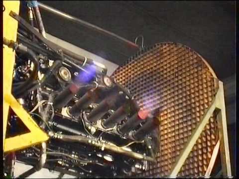 Daimler Benz DB 605 B Prüfstandslauf Sommer 1992