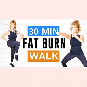 30 MIN Fat Burn Walking Workout | Intense Full Body Fat Burn at Home