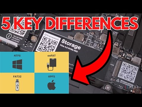 exFAT vs NTFS 5 Key Differences for Internal & External Drives
