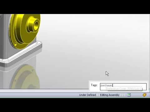 Using File Tags in SolidWorks 2010