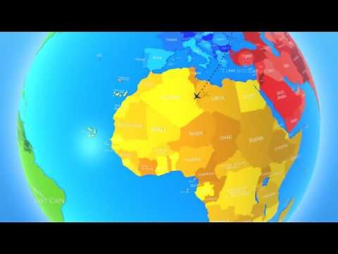 Globe 3D - Animation examples