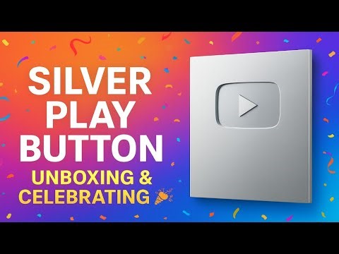 100K Family Celebration 🎉 Silver Play Button Unboxing & Party Vibes! #youtubecreatorawards